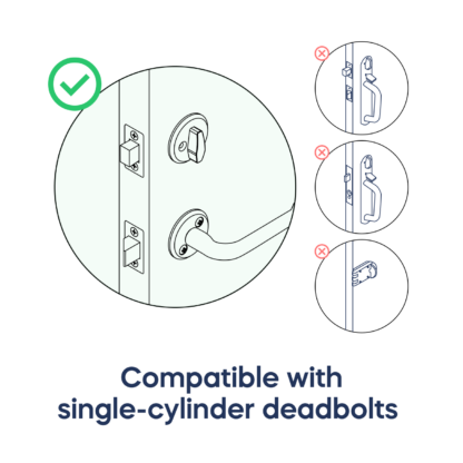 Tedee Smart Lock Tedee Go Retrofit Smart Lock for Deadbolts – WiFi, Bluetooth & Code Access with App, Keypad, Web Portal, Link – Silver - Image 6