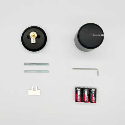 Tedee Smart Lock Tedee Go Retrofit Smart Lock for Deadbolts - WiFi & Bluetooth Access with App, Web Portal, Link - Black - Image 11
